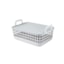 Cesto com Tampa OIKOS Cinza 33 x 16 x 24 cm
