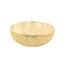 Cesto para Pão Redondo Riva Pavia Ouro 24K 24,5 x 9 cm
