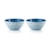 Conjunto de Bowls Guzzini Le Murrine Azul Claro e Azul Mediterrâneo 12 cm - 2 peças