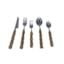 Conjunto de Talheres BTC Decor Bambu Natural - 5 peças