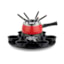 Conjunto para Fondue Forma Inox Cervinia Carroussel Vermelho - 18 peças