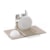 Escorredor de Pratos Umbra UDry Creme 17 x 57 x 51 cm
