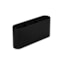 Escorredor de Talheres Coza Flat Preto 6 x 23,5 x 10 cm