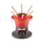 Fondue Gourmand Le Creuset Vermelho