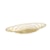 Fruteira / Cesto para Pão Riva Diamante Ouro 24K 42,1 x 25,2 x 4,9 cm