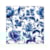Guardanapo Ambiente Delft Blue Florals 33 x 33 cm