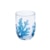 Jogo de Copos Baixos Lecce House Coral Azul 480 ml - 6 peças