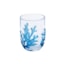 Jogo de Copos Baixos Lecce House Coral Azul 480 ml - 6 peças