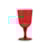 Jogo de Taças WD Lifestyle New York Vermelha 460 ml - 2 peças