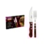 Jogo de Talheres para Churrasco Jumbo Tramontina Cabo Vermelho Polywood - 12 peças
