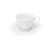 Jogo de Xícaras para Café com Pires Wolff Maldivas Branco 80 ml - 6 peças
