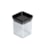 Mini Pote Hermético Quadrado Paramount Lumini Preto 180 ml