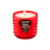 Mini Vela Copo de Vidro Pedestal 20H Voluspa Coleção Fender Strawberry Rush
