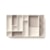 Organizador de Gaveta de Maquiagem Joseph Joseph Viva Bege 5 x 62 x 35,2 cm
