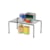 Organizador Retangular Future Organizare Preto Fosco 15 x 32,5 x 20 cm