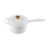 Panela Molheira Le Creuset Signature Branca com Pegador Dourado 16 cm