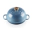 Panela para Pão Le Creuset Signature Chambray com Pegador Dourado 24 cm