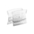 Porta Guardanapo Guzzini Vanity Aria Transparente 11 x 15,2 x 7,6 cm