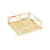Porta Guardanapos Horizontal Riva Venezia Ouro 24 K 7,5 x 18,5 cm
