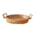 Porta Pirex Oval em Junco GMA Talheres 41 x 27 x 8,5 cm