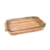 Porta Pirex Retangular em Junco GMA Talheres 42 x 26 x 6,5 cm