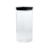 Pote Hermético Quadrado Paramount Lumini Preto 2,2 litros