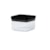 Pote Hermético Quadrado Paramount Lumini Preto 480 ml