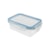 Pote Retangular Raso com Tampa OIKOS Transparente 570 ml