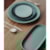 Prato Raso Casa Alegre Gemstone Jade 28 cm - Cada