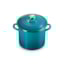 Stock Pot Le Creuset Pegador Aço Inox Azul Caribe 7,6 litros