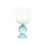 Taça para Água Ribeiro e Pavani Fizzy Transparente com Azul 380 ml - Cada