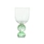 Taça para Água Ribeiro e Pavani Fizzy Transparente com Verde 380 ml - Cada