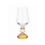 Taça para Vinho Ribeiro e Pavani Lumina com Base Facetada Âmbar 595 ml - Cada