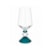 Taça para Vinho Ribeiro e Pavani Lumina com Base Facetada Azul 595 ml - Cada