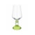 Taça para Vinho Ribeiro e Pavani Lumina com Base Facetada Verde 595 ml - Cada
