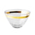 Transparente com Dourado