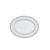 Travessa Oval Vista Alegre Azure 2,9 x 27,3 x 35,8 cm