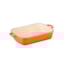 Travessa Retangular Funda Le Creuset Signature Laranja 33 cm