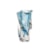 Vaso Aveiro Cristais D´Labone Aquamarine 28 x 14 x 14 cm