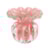 Vaso Batllo Cristais D´Labone Quartzo Rose 11 x 13 cm