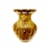 Vaso Houston Cristais D´Labone Âmbar 17 x 13 x 13 cm
