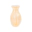 Vaso Lucatti Lúmina Transparente com Dourado 15 x 10 cm