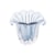 Vaso Lyor Italy Fiore Azul 17 x 14 x 16,5 cm