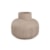 Vaso Mart Poliresina Texturizado Bege 22 x 25 cm
