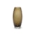 Vaso Oliva Cristais Cá d'oro Baloton Fumê 27 cm