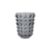 Vaso Ribeiro e Pavani Ekos Cinza 21 x 15 cm