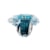 Vaso Salvador Cristais D´Labone Aquamarine 12 x 6,5 cm