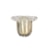Vaso Salvador Cristais D´Labone Champanhe 12 x 6,5 cm