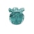 Vaso Torcello Cristais D´Labone Amazonita Menta 17 x 17 cm