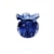Vaso Torcello Cristais D´Labone Nightly Blue 17 x 17 cm